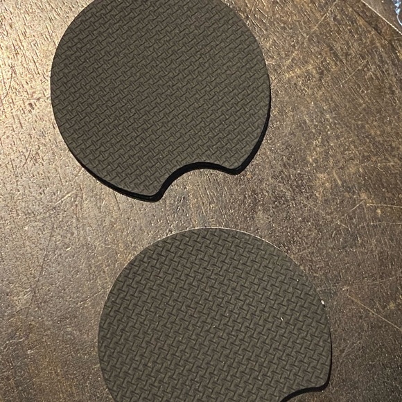Neoprene Cow car coasters - Picture 2 of 2